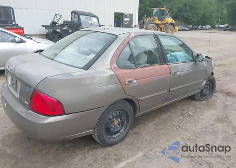 2004 Nissan Sentra 1.8S из США, поврежденный, VIN 3N1CB51AX4L561474